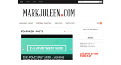 Desktop Screenshot of markjuleen.com