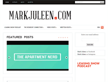 Tablet Screenshot of markjuleen.com